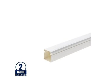 Kabelkanal weiß 16x16x2000mm