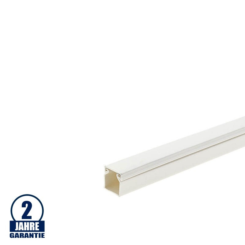 Kabelkanal weiß 12x12x2000mm
