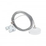 Seilabhängung für 3Ph. Stromschiene Weiß