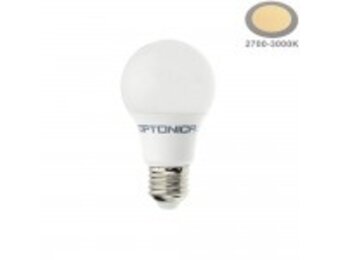 8,5W LED E27 A60 Birne Kunststoff Warmweiß