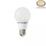 8,5W LED E27 A60 Birne Kunststoff Warmweiß