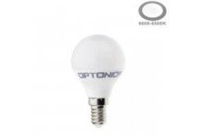 5,5W LED E14 G45 Birne Kunststoff Kaltweiß