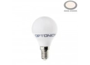 5,5W LED E14 G45 Birne Kunststoff Neutralweiß