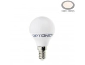 5,5W LED E14 G45 Birne Kunststoff Neutralweiß