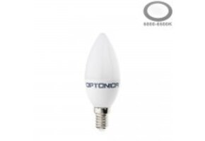 3,7W LED E14 Kerze Kunststoff Kaltweiß