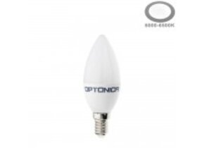 3,7W LED E14 Kerze Kunststoff Kaltweiß