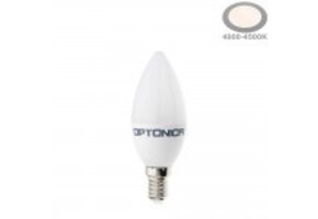 3,7W LED E14 Kerze Kunststoff Neutralweiß