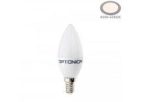 3,7W LED E14 Kerze Kunststoff Neutralweiß