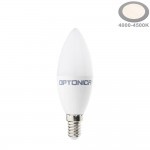 8W LED E14 Kerze Kunststoff Neutralweiß