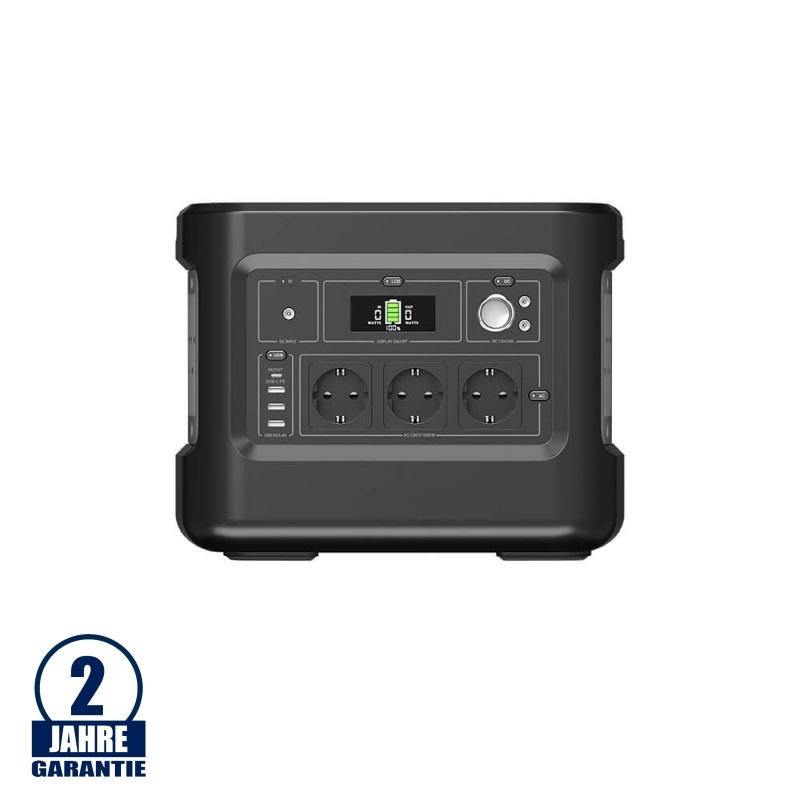 Powerstation tragbar 1000W 1037WH