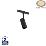 6W Schienenspot für 48V Stromschiene R15 Magnetic Line Warmweiß