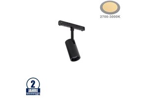 6W Schienenspot für 48V Stromschiene R15 Magnetic Line Warmweiß