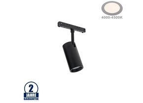 10W Schienenspot für 48V Stromschiene R15 Magnetic Line Neutralweiß