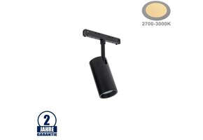 10W Schienenspot für 48V Stromschiene R15 Magnetic Line Warmweiß