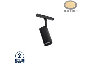 10W Schienenspot für 48V Stromschiene R15 Magnetic Line Warmweiß