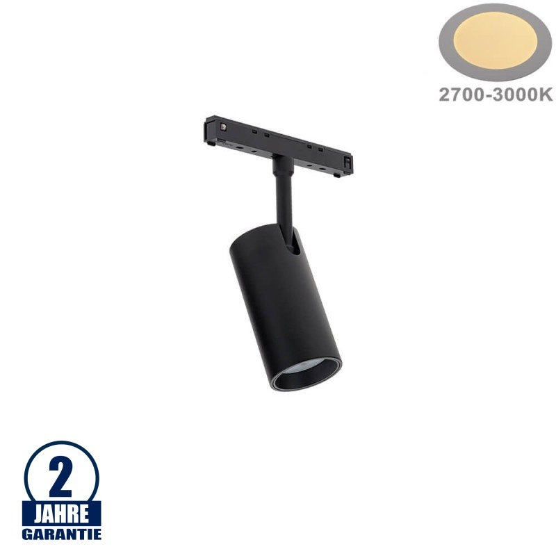 10W Schienenspot für 48V Stromschiene R15 Magnetic Line Warmweiß