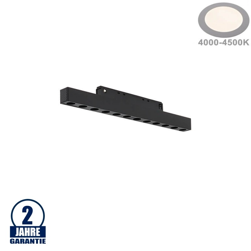 12W Strahler 12-flammig für 48V Stromschiene R15 Magnetic Line Neutralweiß