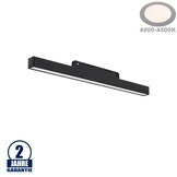 10W LED Leuchte 30cm für 48V Stromschiene R15 Magnetic Line Neutralweiß