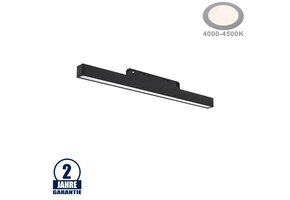 10W LED Leuchte 30cm für 48V Stromschiene R15 Magnetic Line Neutralweiß