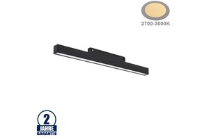 10W LED Leuchte 30cm für 48V Stromschiene R15 Magnetic Line Warmweiß