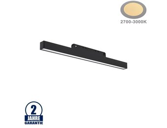 10W LED Leuchte 30cm für 48V Stromschiene R15 Magnetic Line Warmweiß