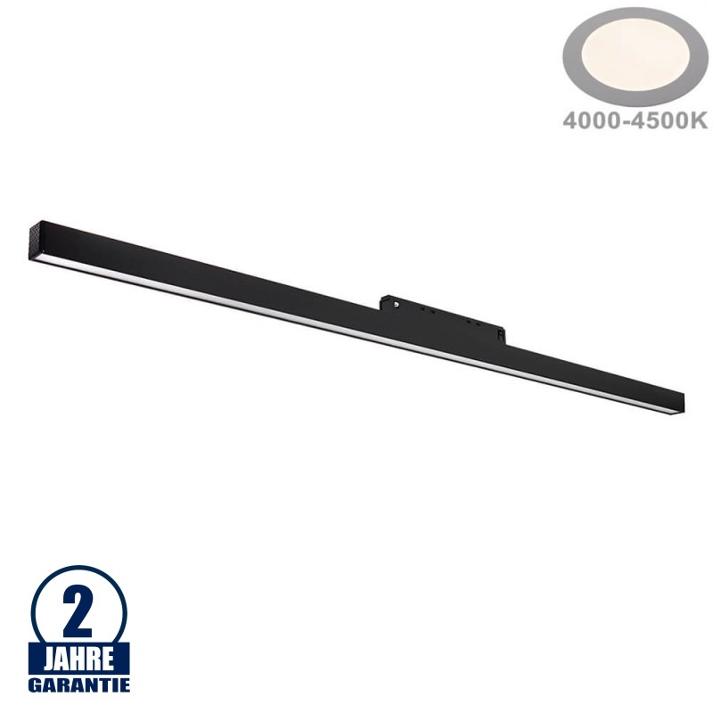 20W LED Leuchte 60cm für 48V Stromschiene R15 Magnetic Line Neutralweiß