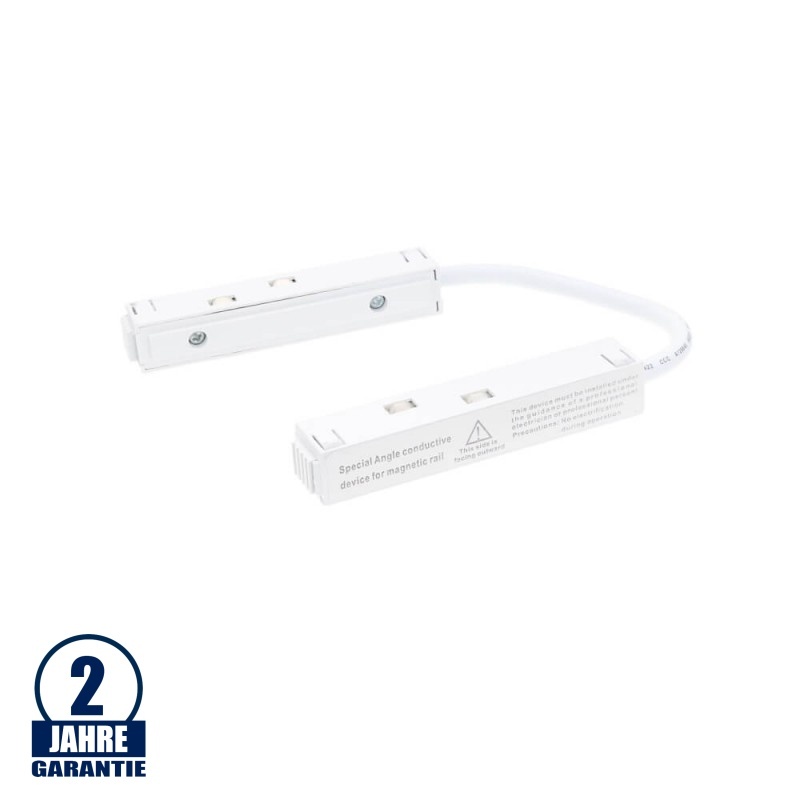 Flexible Verbindung  für 48V Stromschiene Magnetic Line Weiß R20 u. R35