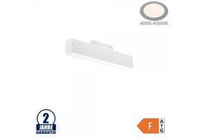 12W LED Leuchte 30cm für 48V Stromschiene R35 Magnetic Line Weiß Neutralweiß