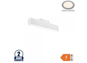 12W LED Leuchte 30cm für 48V Stromschiene R35 Magnetic Line Weiß Neutralweiß