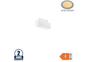 10W Strahler 5-flammig für 48V Stromschiene R35 Magnetic Line Weiß Warmweiß