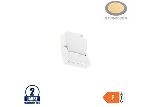 10W Strahler 5-flammig Schwenkbar für 48V Stromschiene R35 Magnetic Line Weiß Warmweiß