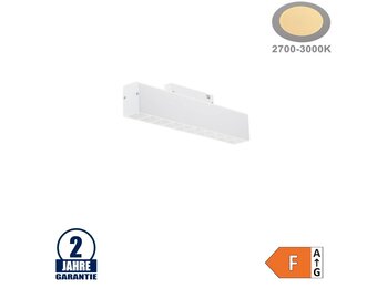 20W Strahler 10-flammig für 48V Stromschiene R35 Magnetic Line Weiß Warmweiß