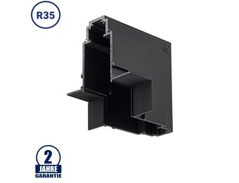 Eckstück R35 vertikal Einbau für 48V Stromschiene Magnetic Line