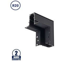 Eckstück R20 vertikal Einbau für 48V Stromschiene Magnetic Line