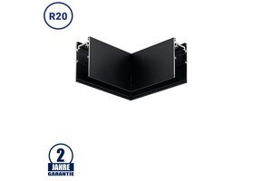 Eckstück R20 Aufputz für 48V Stromschiene Magnetic Line