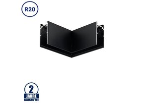 Eckstück R20 Aufputz für 48V Stromschiene Magnetic Line