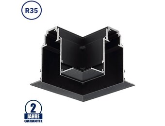 Eckstück R35 Einbau für 48V Stromschiene Magnetic Line