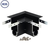 Eckstück R35 Einbau für 48V Stromschiene Magnetic Line