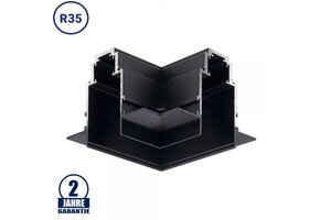 Eckstück R35 Einbau V2 für 48V Stromschiene Magnetic Line