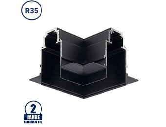Eckstück R35 Einbau V2 für 48V Stromschiene Magnetic Line