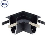 Eckstück R35 Einbau V2 für 48V Stromschiene Magnetic Line