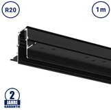 48V Stromschiene R20 Einbau V2 Magnetic Line Schwarz 1m