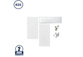 Endkappen für 48V Stromschiene R35 Magnetic Line Weiß