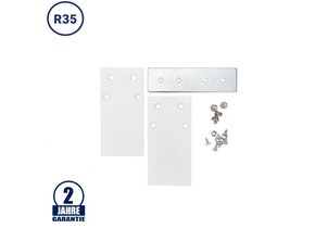 Endkappen für 48V Stromschiene R35 Magnetic Line Weiß