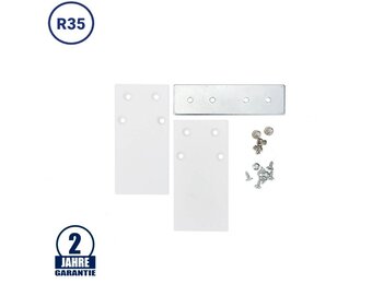 Endkappen für 48V Stromschiene R35 Magnetic Line Weiß