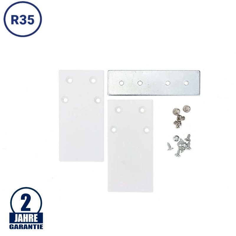 Endkappen für 48V Stromschiene R35 Magnetic Line Weiß