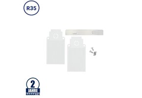 Endkappen für 48V Stromschiene R35 Einbau Magnetic Line Weiß