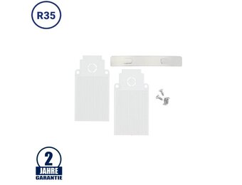 Endkappen für 48V Stromschiene R35 Einbau Magnetic Line Weiß