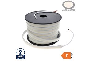 504SMD/m 6W/m 48V COB LED Streifen Neutralweiß IP67 20m