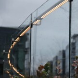 504SMD/m 6W/m 48V COB LED Streifen Warmweiß IP67 20m